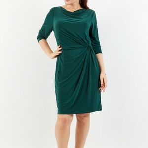 Forest Green Cocktail Dress